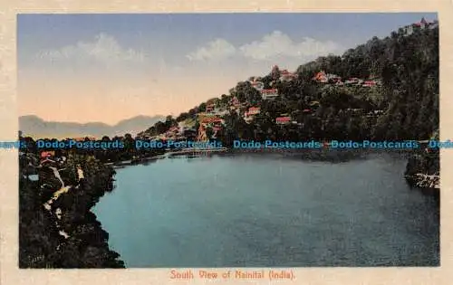 R133509 Südansicht von Nainital. Indien. H.A. Mirza