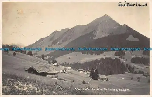 R132915 La Comballaz et Pic Chaussy 2355 m. Nr. 5061