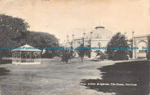 R133571 Brighton. Die Kuppel. Pavillon. P.C. Nr. 31964. 1908