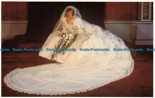 R134123 Königliche Hochzeit. 1981. Nein. 33. Das Brautkleid. Prescott Pickup