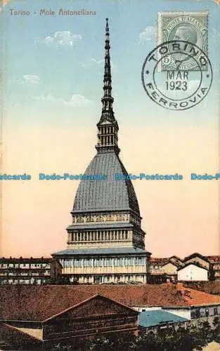 R133584 Turin. Mole Antonelliana. A.D.T. 1923