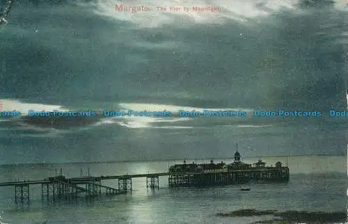 R134606 Margate. Der Pier von Moonlight. Pfau. Autochrom. 1905