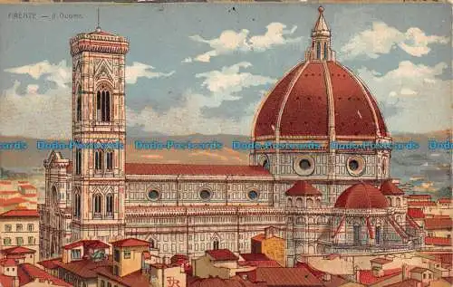 R134619 Florenz. Der Dom. F. Richtig