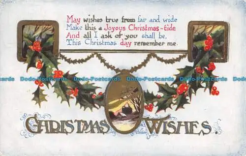 R133602 Grüße. Weihnachtswünsche. 1921