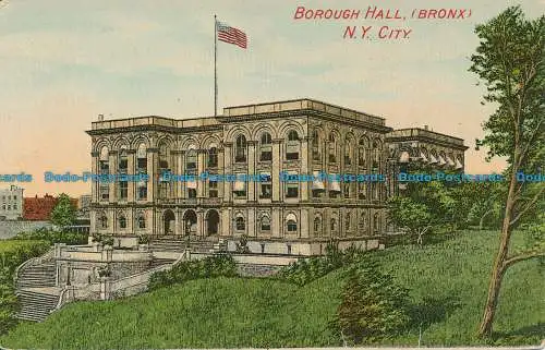 R133622 Borough Hall. Bronx. N.Y Stadt