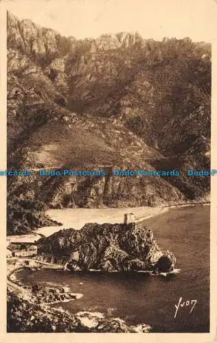 R134165 Porto. Korsika. Der Felsen und das Schloss. Yvon