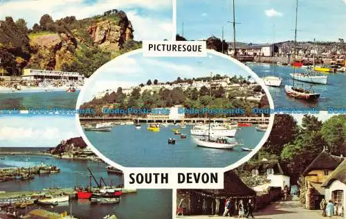 R133037 Malerisches South Devon. Multi-View. 1969