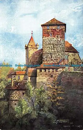 R134195 Nürnberg. Funfeckiger Turm. S. Soldansche. A. Zemsch