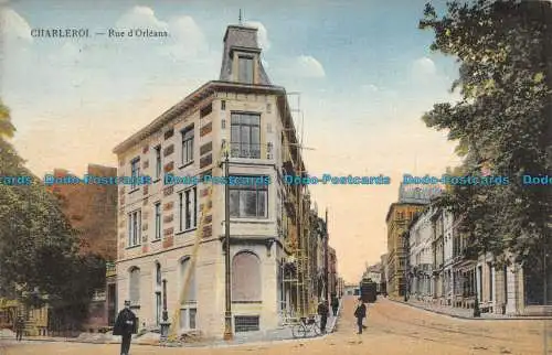 R133695 Charleroi. Rue d Orleans. 1923