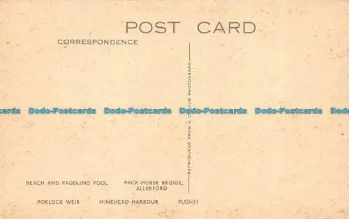 R134251 Minehead und Distrikt. Multi View