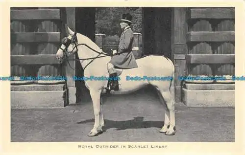 R133718 Royal Outrider in scharlachroter Lackierung. Tuck