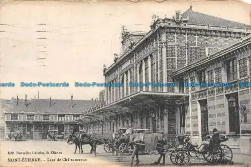 R133746 Saint Etienne. Gare du Chateaucreux. 1923