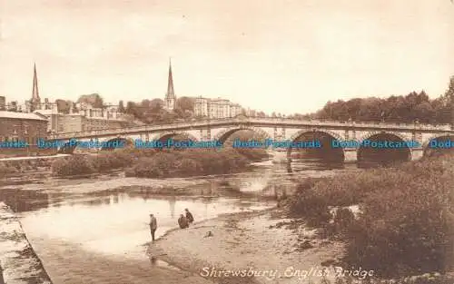 R133753 Shrewsbury. Englische Brücke. Frith