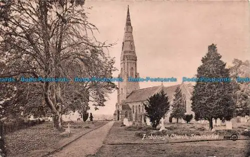 R135311 Finborough Church. Staumarkt. H. Durrant. Britische Manufaktur