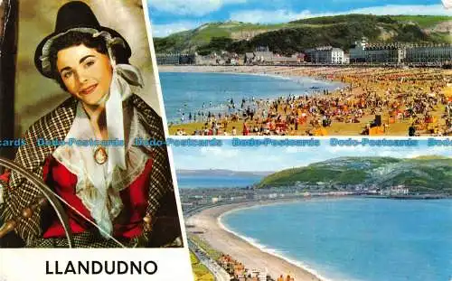 R133147 Llandudno. Multi-View. 1974