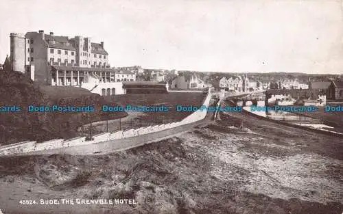 R135323 45924. Bude. Das Grenville Hotel. Sepiatone Serie. Photochrom