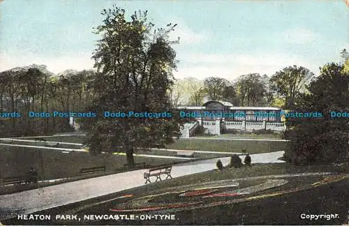 R133339 Heaton Park. Newcastle auf Tyne. G.D. und D.L. 1908