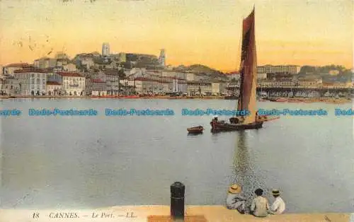 R134835 Cannes. Der Port. LL. 1910