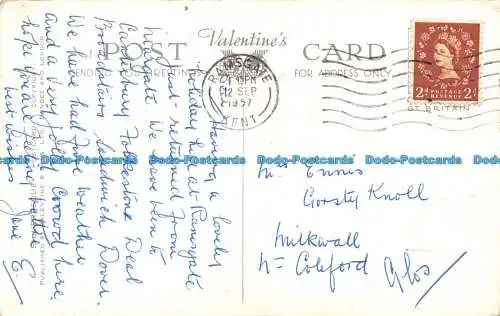 R134360 Der Hafen. Margate. Valentinstag. Silber. 1957