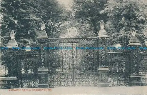 R134361 Norwich Gates. Sandringham