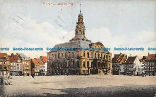 R133855 Markt. Maastricht. 1923