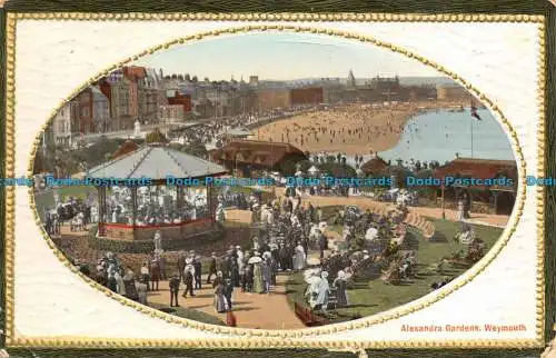 R134405 Alexandra Gardens. Weymouth. 1911