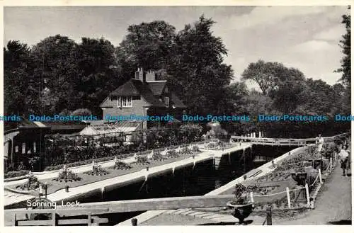 R134448 Sonning Lock. T.V.A.P. Oxford. Serie VI. 1049