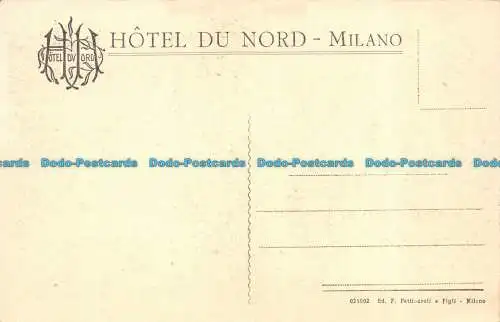 R134948 Hotel du Nord. Mailand. F. Kämme und Kinder