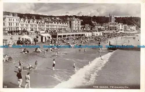 R134492 The Sands. Teignmouth. 1952