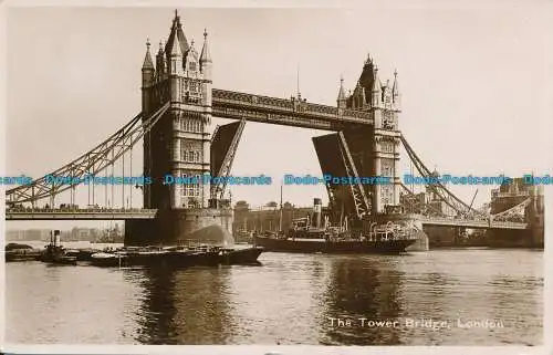 R134503 Die Turmbrücke. London. National. RP. 1932