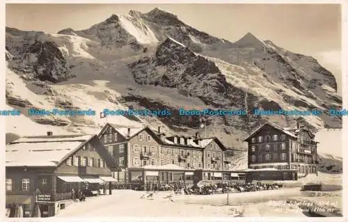 R136155 Kleine Scheidegg mit Jungfrau. Photoglob