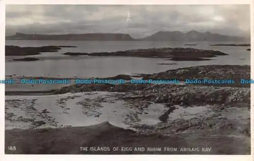 R135012 185. Die Inseln Eigg und Rum aus der Bucht von Arisaig. Das Beste aus allem Seri