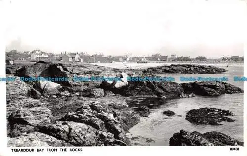 R135546 Trearddur Bay von den Felsen. Photochrom