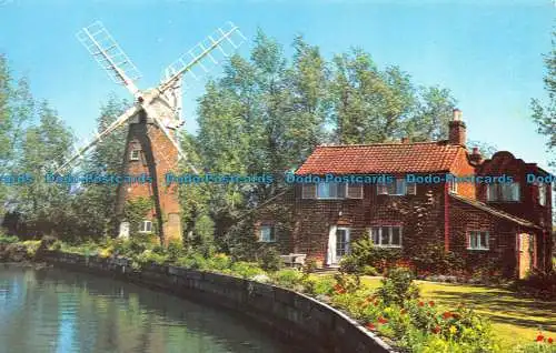 R136183 Jagdmühle. Norfolk Broads. Colourmaster Limited. F.W. Pawsey