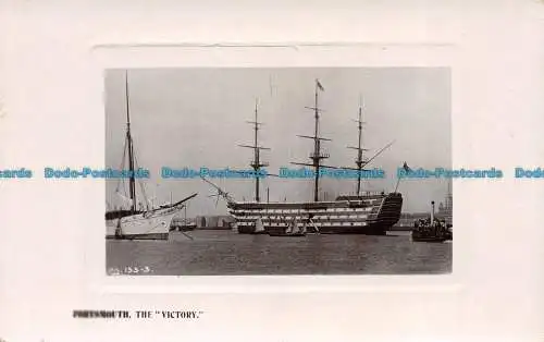 R136195 Portsmouth. Der Sieg. Schneller Fotodruck