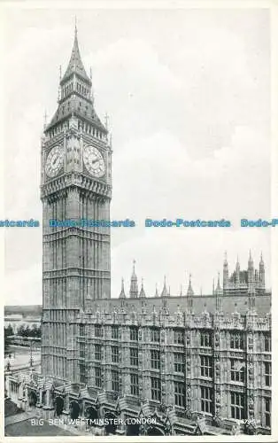 R134575 Big Ben. Westminster. London. Valentinstag. Silber