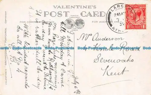 R135595 Strand vom Pier. Groß. Valentinstag Bromoton. 1932