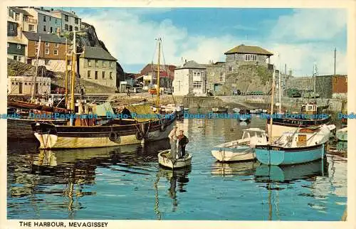 R135601 Der Hafen. Mevagissey. Präzision