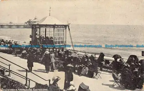 R136256 Bandstand und Promenade. Eastbourne