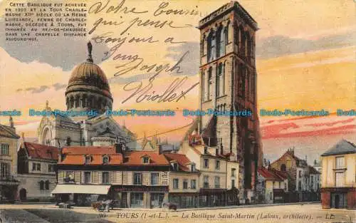 R135642 Touren. I. und L. Die Basilika St. Martin. LL