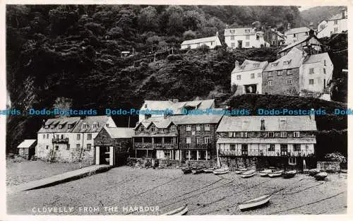 R136294 Clovelly aus dem Hafen. H. Tempest