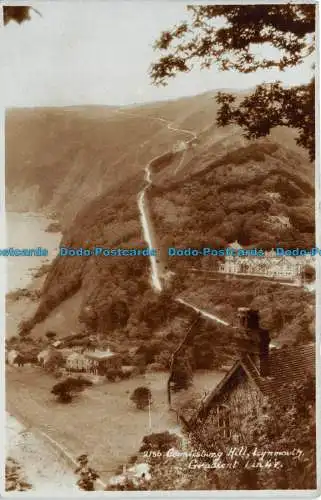 R136318 2186. Countisbury Hill. Lynmouth. E.A. Sweetman