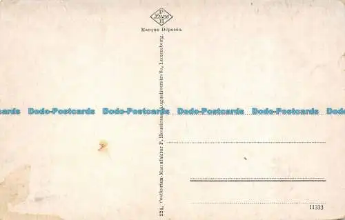 R135720 Luxemburg. Rahmen. Neuenweg und Bock. P. Abzugshauben