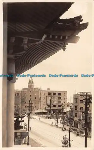 R135204 Unbekannter Ort. Straße. Alte Fotografie. Orientalische Fotopapiere