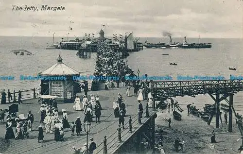 R137054 The Jetty. Margate. Valentinstag. 1910