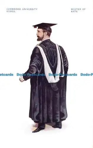 R135757 Cambridge University Kleider. Meister der Künste. G.D.O