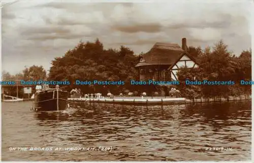 R137087 Auf den Broten bei Wroxham. 264. Valentinstag. 1934. RP