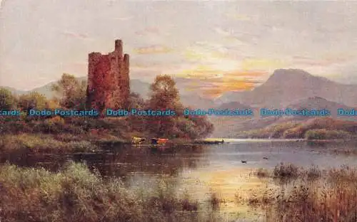 R137092 Ross Castle. Killarney. Lachs. A. von Breanski