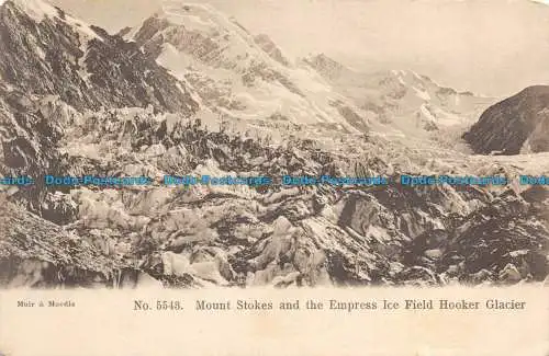 R137115 Muir und Moodie. Nein. 5543. Mount Stokes und der Eisfeldhaken der Kaiserin