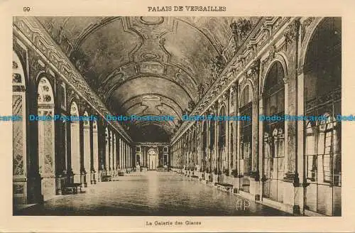 R135299 Schloss Versailles. Die Eisgalerie. E. Papeghin